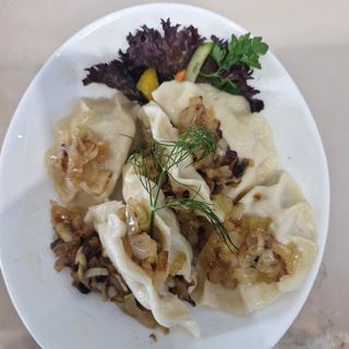 Pierogi ze szpinakiem 