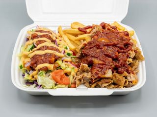 Kebab na talerzu - duży