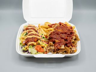 Kebab na talerzu - mały