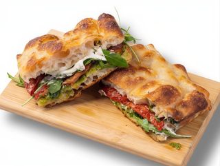 FOCACCIA PESTO & MOZARELLA full-size