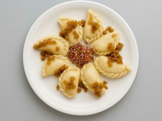 Pierogi z kapustą i grzybami (8szt)