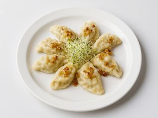 Pierogi z kurkami (8szt)