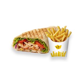 Pita Kurczak + Frytki