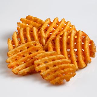 Hot wings+frytki criss cross