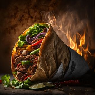 Kebab Halloumi Mega