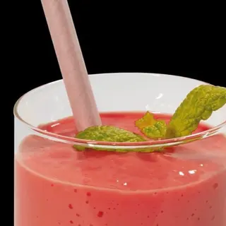 Koktail proteinowy z truskawką