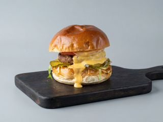 Double cheese burger