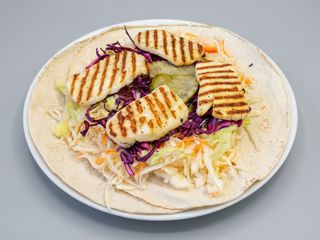 Halloumi Pita Wegetariańska