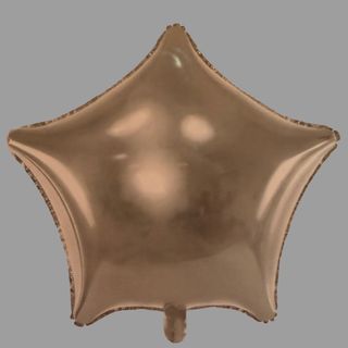 Biały balon w kształcie Sredrnej gwiazdy
