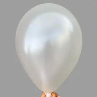 Balon biały 1 szt
