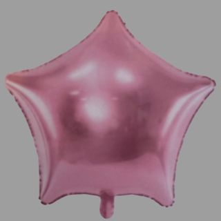 Balon w kształcie Różowej gwiazdy