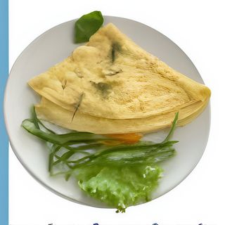 Omlet + Mini sałatka + Cay