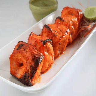 Fish achari tikka