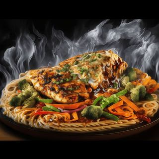 Mix grill sizzler 