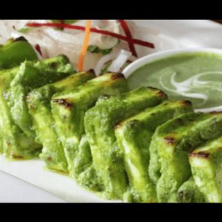 Paneer hariyali tikka