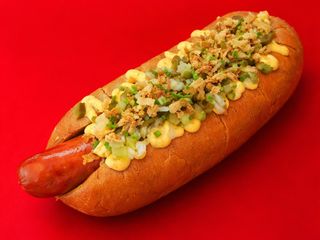 Ostry Hot-Dog Chipotle
