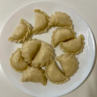 Pierogi z jagodami