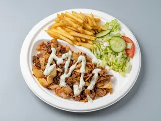 Zestaw obiadowy gyros mały