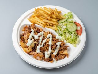 Zestaw obiadowy gyros mały