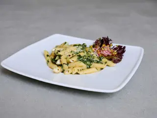 Makaron ze szpinakiem