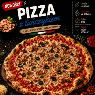 Pizza z tuńczykiem