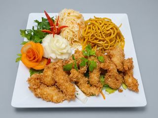 Super Talerz Krewetki