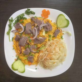 Ryż Smażony Z Wołowiną