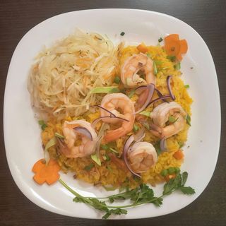 Ryż Smażony Z Krewetkami