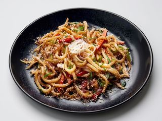 Makaron Udon krewetkami 5zt