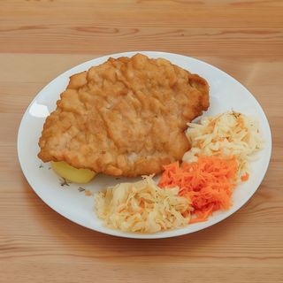 Schabowy z dodatkami do wyboru