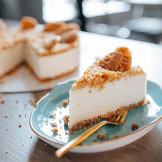 Sernik lotus biscoff (low fodmap)