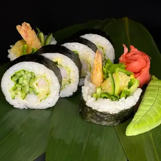 Futomaki Krewetka w Tempurze 6 szt