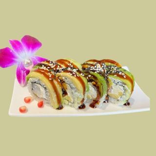 Awokado&krewetka w tempurze