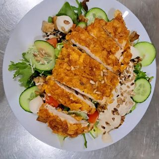 sałatka z kurczakiem