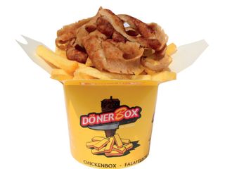 Kebap box z frytkami