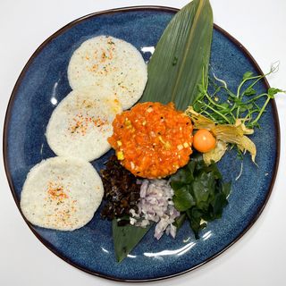 Pikantny tatar z łososia 150g