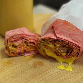 Shaurma z mięsem mieszanym Mała