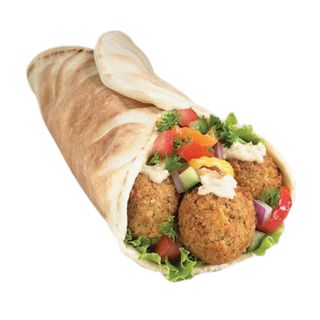 Rollo falafel