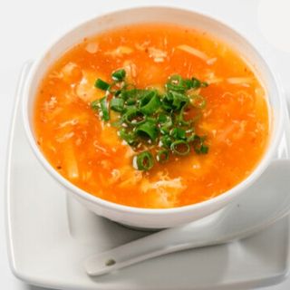 Zupa bambusowa z krewetkami