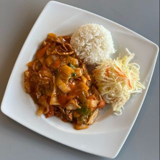 Wołowina w sosie słodko-kwaśnym