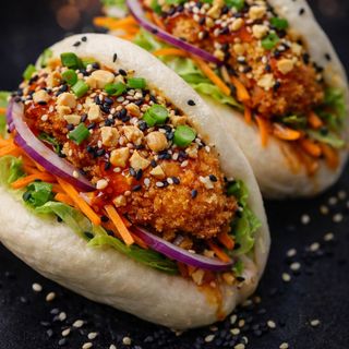 Bao z kurczakiem