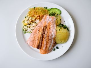 Łosoś grillowany
