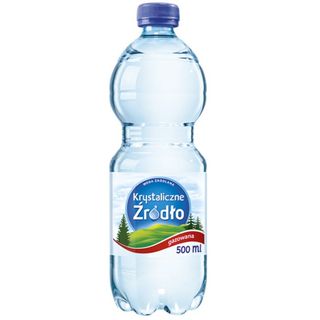 Woda Krystaliczne Źródło źródlana gazowana