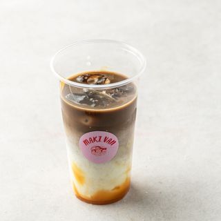 Hojicha Caramel Latte