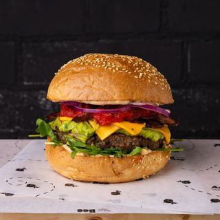 Burger guacalome