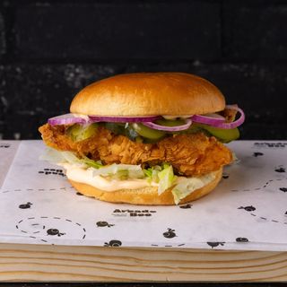 Burger chicken