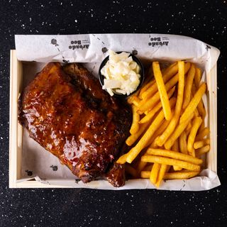 Żeberka sous vide w sosie sweet chilli