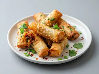 Sajgonki / Spring Rolls(3Szt)…………………………Warzywami