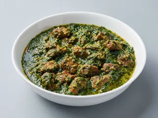Palak curry/ Curry ze Szpinakiem -Baranina (Mutton)