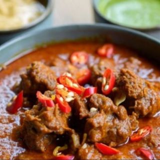 Madras ( Bardzo Ostry)-Baranina Mutton